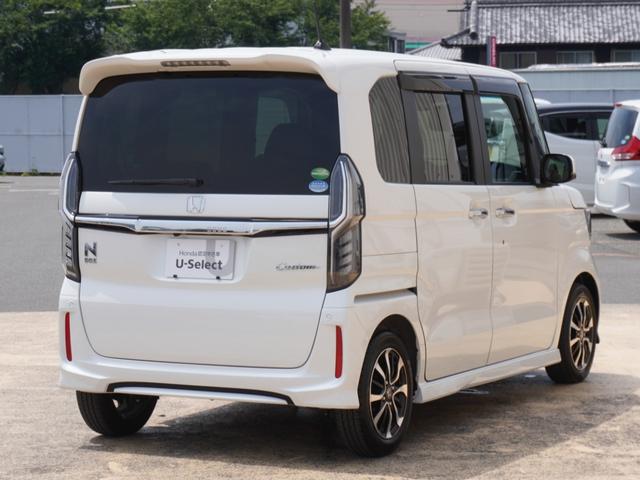 Ｎ－ＢＯＸカスタム Ｇ・Ｌホンダセンシング　ワンオーナー　純正メモリーナビ　ＥＴＣ　リヤカメラ　アダプティブクルーズコントロール　片側電動スライドドア　純正前後ドラレコ　シートヒーター　ＬＥＤヘッドライト　衝突被害軽減ブレーキ　ホンダセンシング（14枚目）