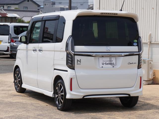Ｎ－ＢＯＸカスタム Ｇ・Ｌホンダセンシング　ワンオーナー　純正メモリーナビ　ＥＴＣ　リヤカメラ　アダプティブクルーズコントロール　片側電動スライドドア　純正前後ドラレコ　シートヒーター　ＬＥＤヘッドライト　衝突被害軽減ブレーキ　ホンダセンシング（32枚目）