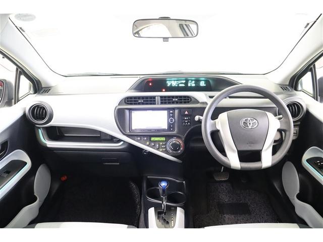 アクア Ｓ　キーレスエントリ　フルセグ地デジ　ナビ＆ＴＶ　オートエアコン　デュアルエアバック　ＥＳＣ　Ｂカメラ　パワーウィンドウ　ＥＴＣ　ＤＶＤ再生可能　ＳＲＳ　パワーステアリング　ＡＢＳ　メモリーナビ　記録簿付（4枚目）