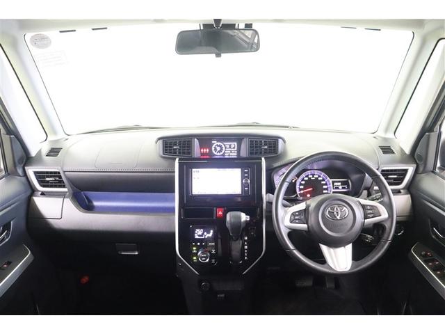 ルーミー カスタムＧ　Ｓ　衝突軽減ブレーキシステム　地デジＴＶ　スマートキ－　整備記録簿　両側電動Ｄ　イモビライザー　フルフラット　ＬＥＤライト　Ｂモニター　パワステ　ＶＳＣ　クルコン　ＤＶＤ視聴　ＥＴＣ　オートエアコン（4枚目）