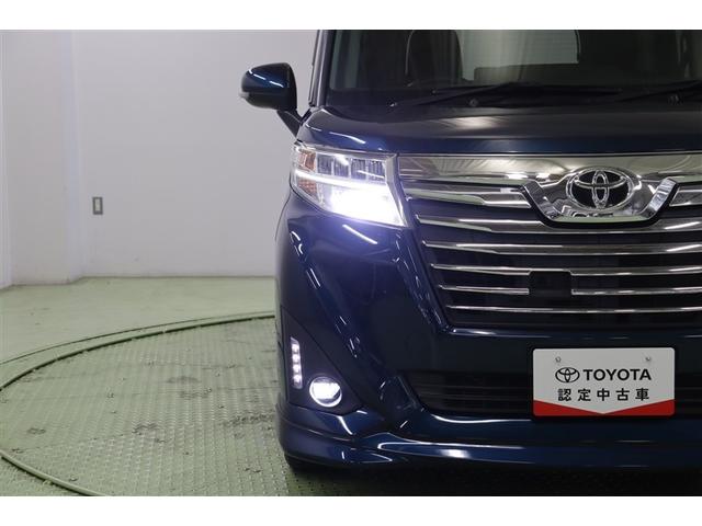 ルーミー カスタムＧ　Ｓ　衝突軽減ブレーキシステム　地デジＴＶ　スマートキ－　整備記録簿　両側電動Ｄ　イモビライザー　フルフラット　ＬＥＤライト　Ｂモニター　パワステ　ＶＳＣ　クルコン　ＤＶＤ視聴　ＥＴＣ　オートエアコン（7枚目）