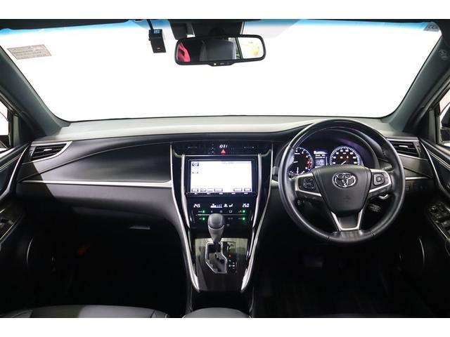 ハリアー プログレス　衝突軽減ブレーキ　横滑り防止機能　オートクルーズコントロール　地デジＴＶ　ＥＴＣ車載器　バックカメラ　ＬＥＤヘッドランプ　ＤＶＤ再生　盗難防止装置　ＡＢＳ　ドライブレコーダー　エアバッグ　キーレス（4枚目）