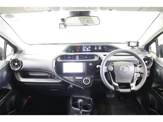 アクア Ｓスタイルブラック　バックモニタ－　ナビＴＶ　イモビライザー　ＬＥＤライト　スマートキープッシュスタート　アルミホイール　ＥＴＣ付き　Ｗエアバッグ　キーフリ　メモリーナビゲーション　ドラレコ付き　横滑り防止装置付き　ＰＳ（4枚目）