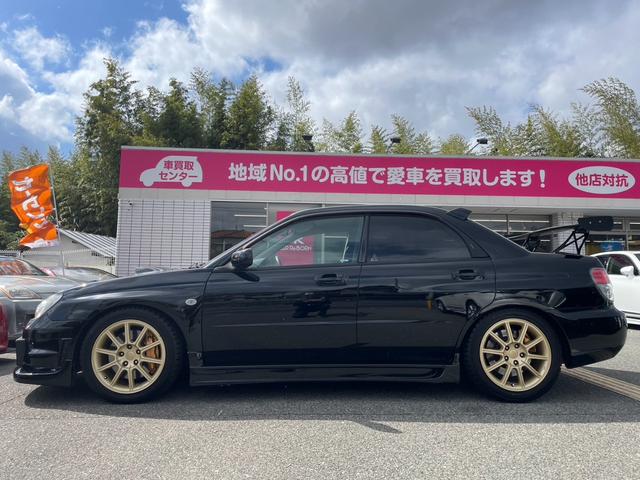 ＷＲＸ　ＳＴｉ　６速ミッション／エアロ／ＧＴウイング／柿本マフラー／車高調／追加メーター／純正アルミホイール／ブレンボ／ＨＩＤヘッドライト／ＥＴＣ(8枚目)