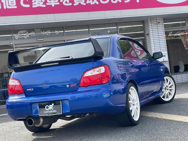 インプレッサ ＷＲＸ　ＳＴｉ　アプライドＥ　６速ミッション／エアロ／ＳＴＩマフラー／ＳＴＩタワーバー／ＷＯＲＫ１８インチアルミホイール／ＢＬＩＴＺラジエター／ＨＩＤヘッドライト／ナビ（27枚目）