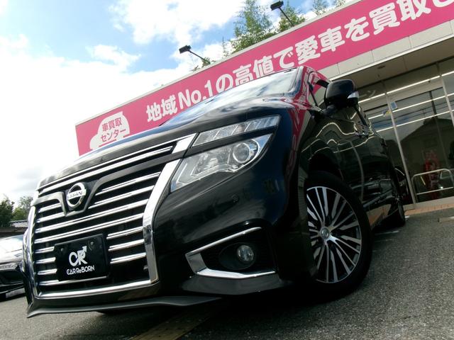 エルグランド ３５０ハイウェイスタープレミアム　両側電動スライドドア／パワーバックドア／後席フリップダウンモニター／純正ナビ・フルセグＴＶ／アラウンドビューモニター／黒革シート／シートヒーター／パワーシート／７人乗りオットマン／純正１８インチアルミ（74枚目）