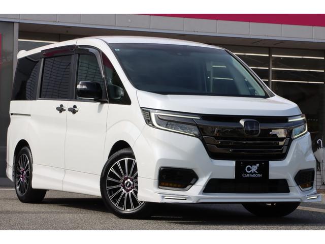 ステップワゴンスパーダ スパーダ・クールスピリット　ホンダセンシング　無限エアロ／無限アルミ／無限フロアーマット／４本出しマフラー／純正１０型ナビＴＶ／フリップダウンモニター／シートヒーター／両側電動スライドドア／レーダークルーズ／ＥＴＣ２．０／前後ドラレコ／１オーナー（3枚目）