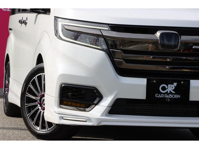 ステップワゴンスパーダ スパーダ・クールスピリット　ホンダセンシング　無限エアロ／無限アルミ／無限フロアーマット／４本出しマフラー／純正１０型ナビＴＶ／フリップダウンモニター／シートヒーター／両側電動スライドドア／レーダークルーズ／ＥＴＣ２．０／前後ドラレコ／１オーナー（4枚目）