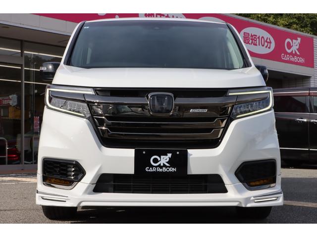 ステップワゴンスパーダ スパーダ・クールスピリット　ホンダセンシング　無限エアロ／無限アルミ／無限フロアーマット／４本出しマフラー／純正１０型ナビＴＶ／フリップダウンモニター／シートヒーター／両側電動スライドドア／レーダークルーズ／ＥＴＣ２．０／前後ドラレコ／１オーナー（11枚目）