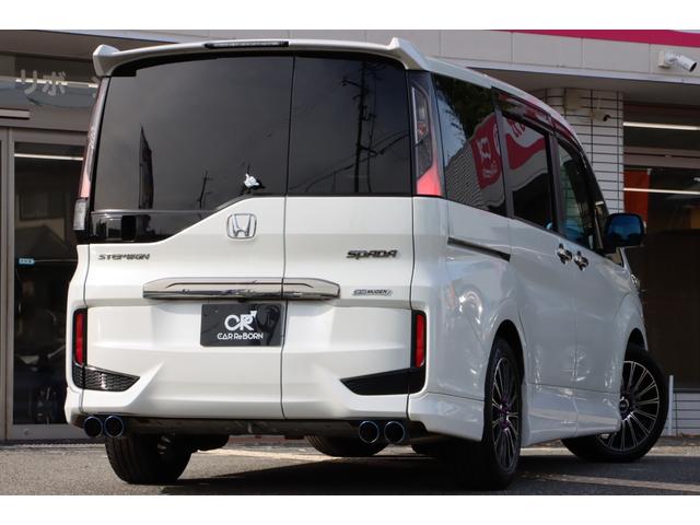 ステップワゴンスパーダ スパーダ・クールスピリット　ホンダセンシング　無限エアロ／無限アルミ／無限フロアーマット／４本出しマフラー／純正１０型ナビＴＶ／フリップダウンモニター／シートヒーター／両側電動スライドドア／レーダークルーズ／ＥＴＣ２．０／前後ドラレコ／１オーナー（20枚目）