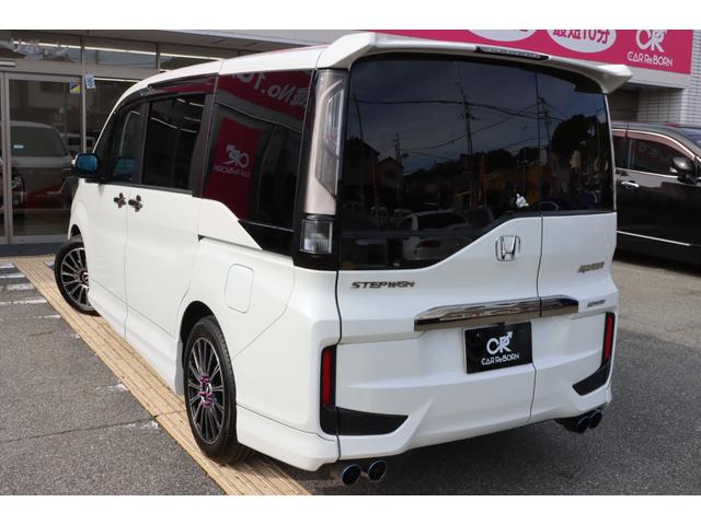 ステップワゴンスパーダ スパーダ・クールスピリット　ホンダセンシング　無限エアロ／無限アルミ／無限フロアーマット／４本出しマフラー／純正１０型ナビＴＶ／フリップダウンモニター／シートヒーター／両側電動スライドドア／レーダークルーズ／ＥＴＣ２．０／前後ドラレコ／１オーナー（24枚目）