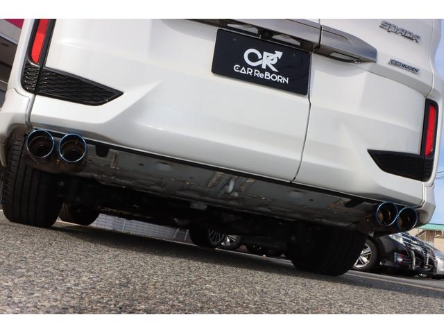 ステップワゴンスパーダ スパーダ・クールスピリット　ホンダセンシング　無限エアロ／無限アルミ／無限フロアーマット／４本出しマフラー／純正１０型ナビＴＶ／フリップダウンモニター／シートヒーター／両側電動スライドドア／レーダークルーズ／ＥＴＣ２．０／前後ドラレコ／１オーナー（27枚目）