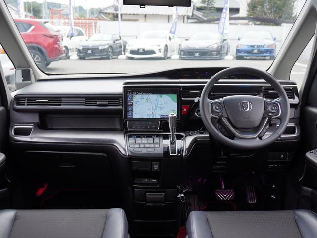 ステップワゴンスパーダ スパーダ・クールスピリット　ホンダセンシング　無限エアロ／無限アルミ／無限フロアーマット／４本出しマフラー／純正１０型ナビＴＶ／フリップダウンモニター／シートヒーター／両側電動スライドドア／レーダークルーズ／ＥＴＣ２．０／前後ドラレコ／１オーナー（35枚目）