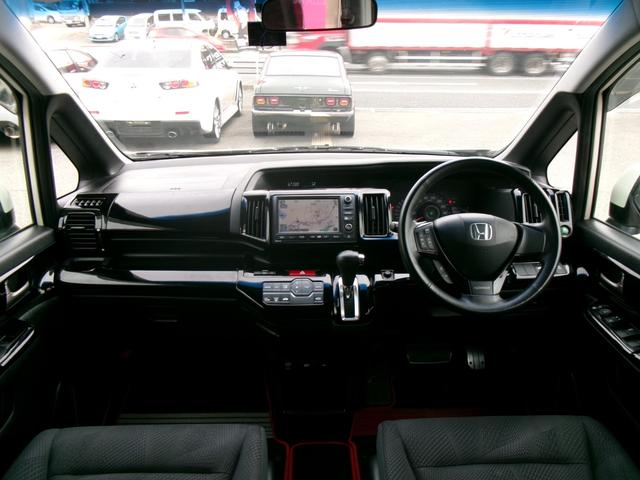 ステップワゴンスパーダ クールスピリット　無限エアロ／ノブレッセマフラー／１８インチアルミ／マルチビューカメラ／純正インターナビＴＶ／両側パワースライドドア／ＨＩＤヘッドライト／スマートキー／コンフォートビューパッケージ／横滑り防止（2枚目）