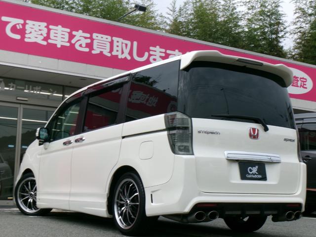 ステップワゴンスパーダ クールスピリット　無限エアロ／ノブレッセマフラー／１８インチアルミ／マルチビューカメラ／純正インターナビＴＶ／両側パワースライドドア／ＨＩＤヘッドライト／スマートキー／コンフォートビューパッケージ／横滑り防止（6枚目）