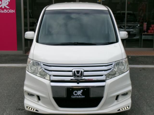 ステップワゴンスパーダ クールスピリット　無限エアロ／ノブレッセマフラー／１８インチアルミ／マルチビューカメラ／純正インターナビＴＶ／両側パワースライドドア／ＨＩＤヘッドライト／スマートキー／コンフォートビューパッケージ／横滑り防止（65枚目）