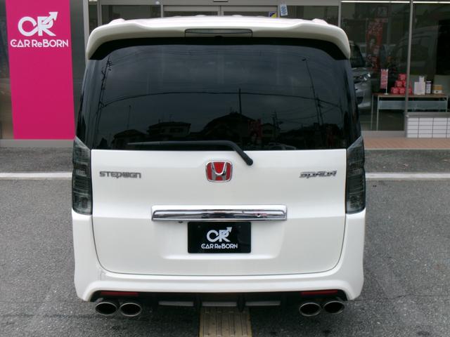 ステップワゴンスパーダ クールスピリット　無限エアロ／ノブレッセマフラー／１８インチアルミ／マルチビューカメラ／純正インターナビＴＶ／両側パワースライドドア／ＨＩＤヘッドライト／スマートキー／コンフォートビューパッケージ／横滑り防止（66枚目）