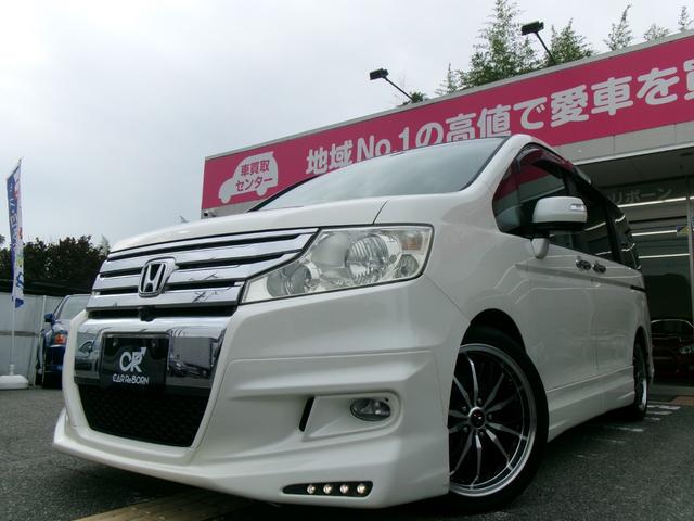 ステップワゴンスパーダ クールスピリット　無限エアロ／ノブレッセマフラー／１８インチアルミ／マルチビューカメラ／純正インターナビＴＶ／両側パワースライドドア／ＨＩＤヘッドライト／スマートキー／コンフォートビューパッケージ／横滑り防止（69枚目）