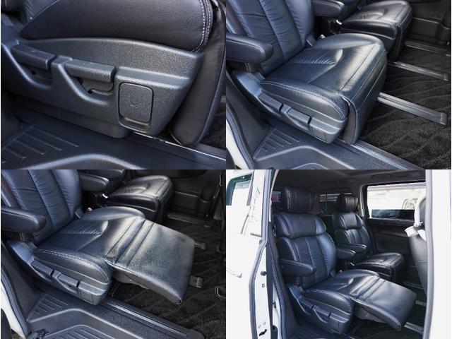 エルグランド ライダー　黒本革シート　マニュアルシート　サンルーフ／エアロ／ＲＡＹＳ２０インチアルミ／ＴＥＩＮ車高調／ニスモマフラー／黒革シート／７人乗りオットマン／ナビ・フルセグＴＶ／両側電動スライドドア／ＨＩＤヘッドライト／ＥＴＣ／スマートキー／禁煙（42枚目）