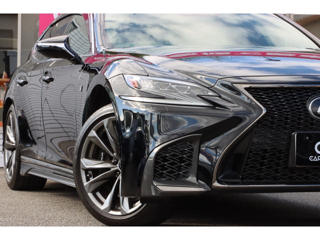 LS LS500 Fスポーツ モデリスタ/サンルーフ/デジタルインナーミラー/白革スウェードコンビシート/レーダークルーズ/全方位カメラ/BSM/純正20インチアルミ/電動トランク/三眼LED/セーフティシステム+A/ワンオーナー(3枚目)