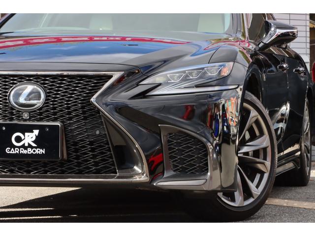 LS LS500 Fスポーツ モデリスタ/サンルーフ/デジタルインナーミラー/白革スウェードコンビシート/レーダークルーズ/全方位カメラ/BSM/純正20インチアルミ/電動トランク/三眼LED/セーフティシステム+A/ワンオーナー(6枚目)