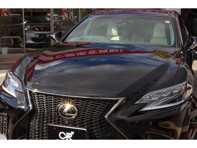 LS LS500 Fスポーツ モデリスタ/サンルーフ/デジタルインナーミラー/白革スウェードコンビシート/レーダークルーズ/全方位カメラ/BSM/純正20インチアルミ/電動トランク/三眼LED/セーフティシステム+A/ワンオーナー(7枚目)