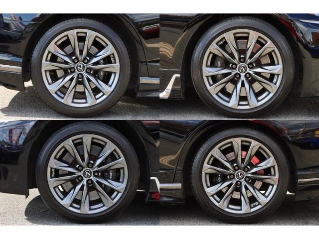 LS LS500 Fスポーツ モデリスタ/サンルーフ/デジタルインナーミラー/白革スウェードコンビシート/レーダークルーズ/全方位カメラ/BSM/純正20インチアルミ/電動トランク/三眼LED/セーフティシステム+A/ワンオーナー(17枚目)