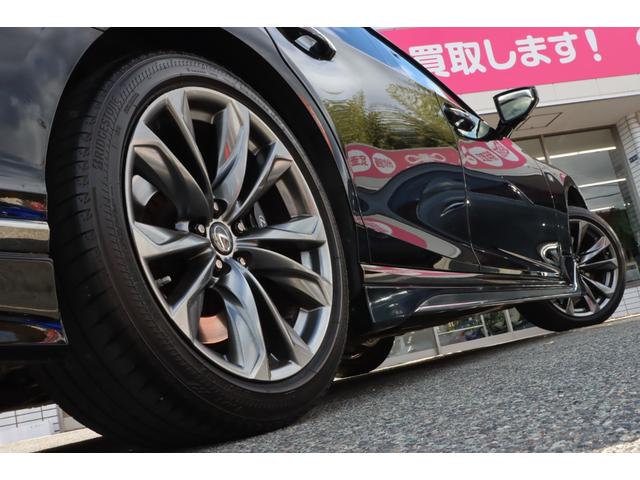 LS LS500 Fスポーツ モデリスタ/サンルーフ/デジタルインナーミラー/白革スウェードコンビシート/レーダークルーズ/全方位カメラ/BSM/純正20インチアルミ/電動トランク/三眼LED/セーフティシステム+A/ワンオーナー(22枚目)