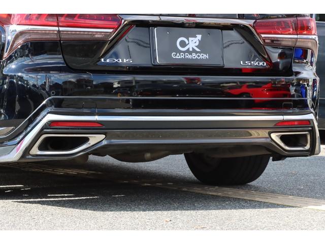 LS LS500 Fスポーツ モデリスタ/サンルーフ/デジタルインナーミラー/白革スウェードコンビシート/レーダークルーズ/全方位カメラ/BSM/純正20インチアルミ/電動トランク/三眼LED/セーフティシステム+A/ワンオーナー(25枚目)
