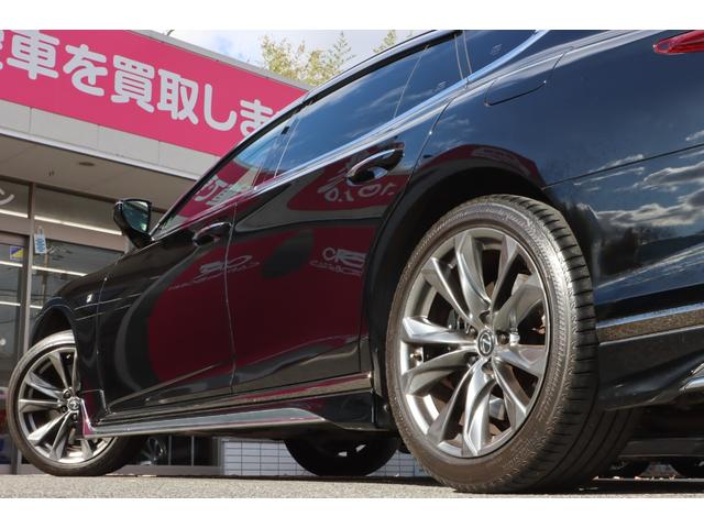 LS LS500 Fスポーツ モデリスタ/サンルーフ/デジタルインナーミラー/白革スウェードコンビシート/レーダークルーズ/全方位カメラ/BSM/純正20インチアルミ/電動トランク/三眼LED/セーフティシステム+A/ワンオーナー(26枚目)