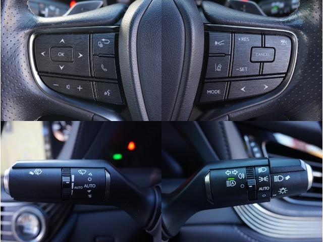 LS LS500 Fスポーツ モデリスタ/サンルーフ/デジタルインナーミラー/白革スウェードコンビシート/レーダークルーズ/全方位カメラ/BSM/純正20インチアルミ/電動トランク/三眼LED/セーフティシステム+A/ワンオーナー(64枚目)