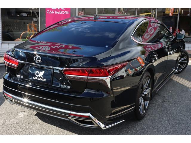 LS LS500 Fスポーツ モデリスタ/サンルーフ/デジタルインナーミラー/白革スウェードコンビシート/レーダークルーズ/全方位カメラ/BSM/純正20インチアルミ/電動トランク/三眼LED/セーフティシステム+A/ワンオーナー(71枚目)