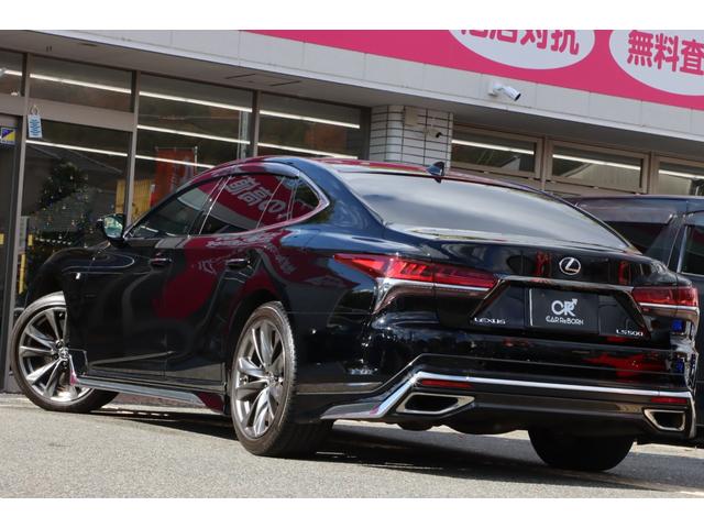 LS LS500 Fスポーツ モデリスタ/サンルーフ/デジタルインナーミラー/白革スウェードコンビシート/レーダークルーズ/全方位カメラ/BSM/純正20インチアルミ/電動トランク/三眼LED/セーフティシステム+A/ワンオーナー(73枚目)