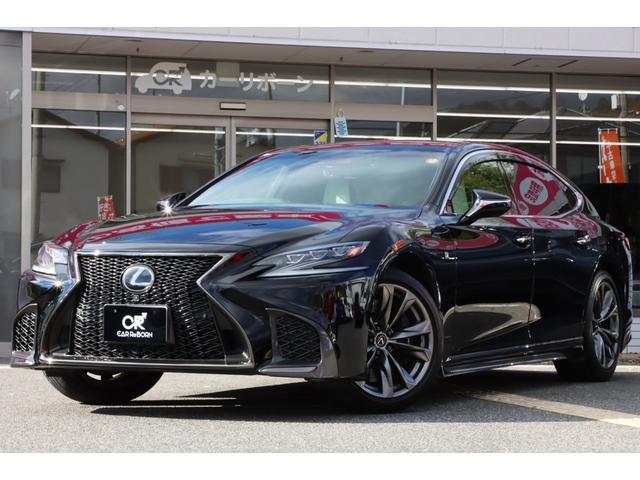 LS LS500 Fスポーツ モデリスタ/サンルーフ/デジタルインナーミラー/白革スウェードコンビシート/レーダークルーズ/全方位カメラ/BSM/純正20インチアルミ/電動トランク/三眼LED/セーフティシステム+A/ワンオーナー(76枚目)
