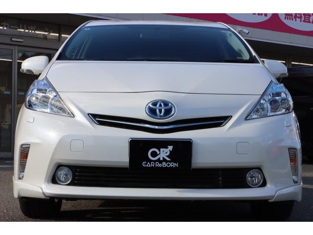 プリウスアルファ Sツーリングセレクション ワンオーナー/純正17インチアルミ/LEDヘッドライト/純正ナビ・フルセグTV/バックカメラ/Bluetooth/ステアリングスイッチ/オートライト/ビルトインETC/スマートキー/禁煙車(9枚目)