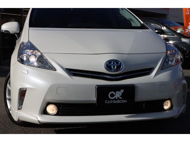 プリウスアルファ Sツーリングセレクション ワンオーナー/純正17インチアルミ/LEDヘッドライト/純正ナビ・フルセグTV/バックカメラ/Bluetooth/ステアリングスイッチ/オートライト/ビルトインETC/スマートキー/禁煙車(10枚目)