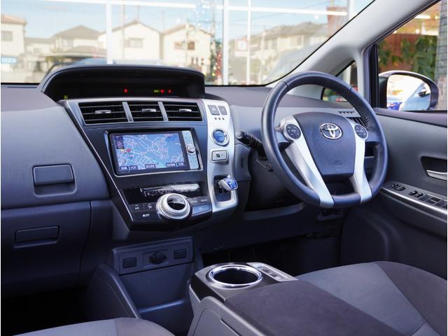 プリウスアルファ Sツーリングセレクション ワンオーナー/純正17インチアルミ/LEDヘッドライト/純正ナビ・フルセグTV/バックカメラ/Bluetooth/ステアリングスイッチ/オートライト/ビルトインETC/スマートキー/禁煙車(27枚目)