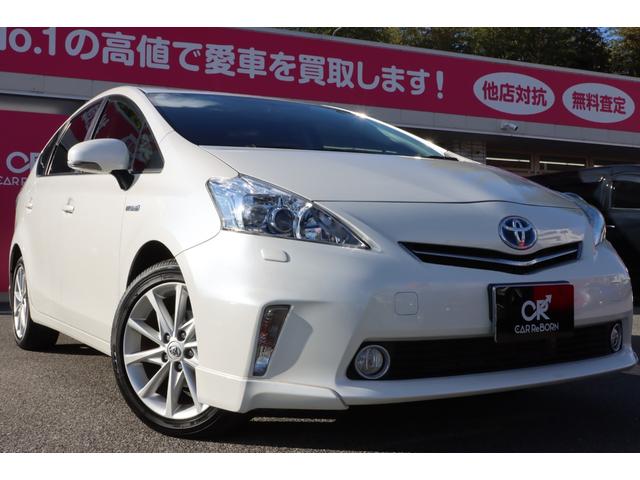 プリウスアルファ Sツーリングセレクション ワンオーナー/純正17インチアルミ/LEDヘッドライト/純正ナビ・フルセグTV/バックカメラ/Bluetooth/ステアリングスイッチ/オートライト/ビルトインETC/スマートキー/禁煙車(76枚目)