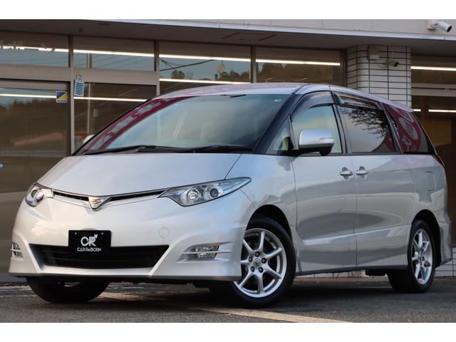 エスティマ ２．４アエラス　Ｇエディション　走行３３６００ｋｍ／７人乗り／両側電動スライドドア／純正ナビ・フルセグＴＶ／バックカメラ／後席用フリップダウンモニター／スマートキー２本／プッシュスタート／ＥＴＣ／純正アルミ／ＨＩＤヘッドライト／禁煙（6枚目）