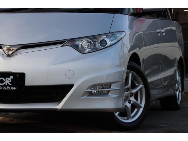 エスティマ ２．４アエラス　Ｇエディション　走行３３６００ｋｍ／７人乗り／両側電動スライドドア／純正ナビ・フルセグＴＶ／バックカメラ／後席用フリップダウンモニター／スマートキー２本／プッシュスタート／ＥＴＣ／純正アルミ／ＨＩＤヘッドライト／禁煙（7枚目）