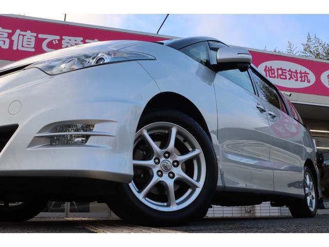 エスティマ ２．４アエラス　Ｇエディション　走行３３６００ｋｍ／７人乗り／両側電動スライドドア／純正ナビ・フルセグＴＶ／バックカメラ／後席用フリップダウンモニター／スマートキー２本／プッシュスタート／ＥＴＣ／純正アルミ／ＨＩＤヘッドライト／禁煙（8枚目）