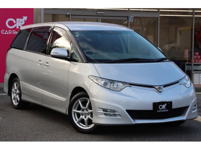 エスティマ ２．４アエラス　Ｇエディション　走行３３６００ｋｍ／７人乗り／両側電動スライドドア／純正ナビ・フルセグＴＶ／バックカメラ／後席用フリップダウンモニター／スマートキー２本／プッシュスタート／ＥＴＣ／純正アルミ／ＨＩＤヘッドライト／禁煙（76枚目）