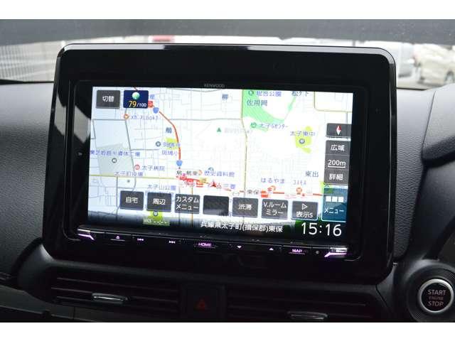 ケンウッド９インチメモリーナビを装備！