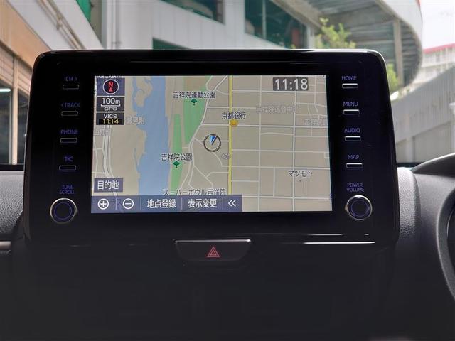 ヤリス G カーナビ Bカメラ エアコン スマートキー&プッシュスタート ドライブレコーダー メモリーナビゲーション イモビ 横滑り防止システム クルーズC ABS パワーウィンドウ 1オーナー Wエアバック(3枚目)