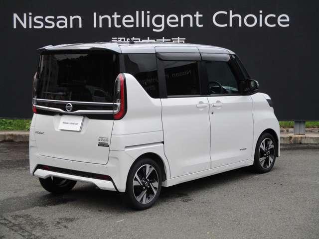 ルークス 660 ハイウェイスターGターボ アラウンドビューモニター・ドライブレコー 両側スライド片側電動ドア 助手席エアバッグ アイドリングストップ機能 インテリキ- レーンキープ LEDヘッドランプ ETC ドライブレコーダー バックモニター キーフリー アルミホイール ABS(2枚目)