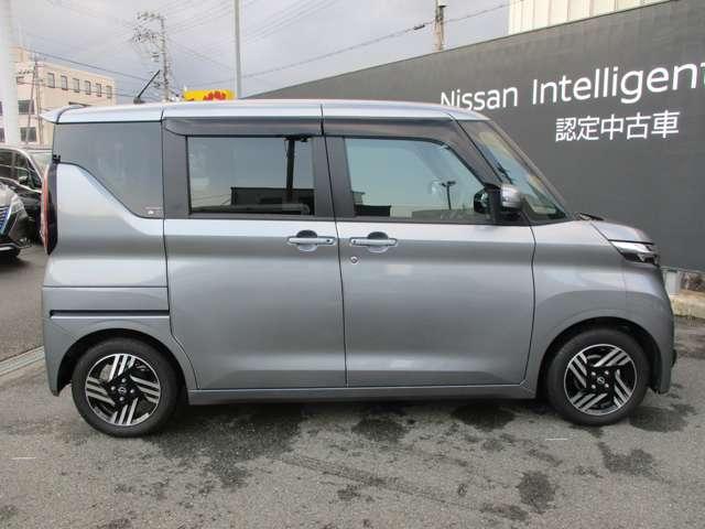 ルークス ６６０　ハイウェイスターＸ　アラウンドビューモニター・ドライブレコー　アイスト　衝突被害軽減ブレ－キ　マルチビューカメラ　車線逸脱警報装置　ＬＥＤ　スマートキー　パワーウィンドウ　カーテンエアバック　ドライブレコーダー　ナビＴＶ　バックカメラ　パワステ　オートエアコン（51枚目）