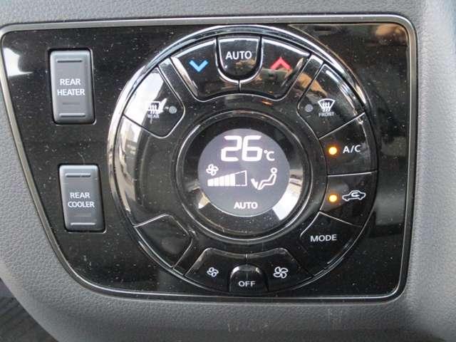 �ݒ艷�x���L�[�v���āA�����ŕ��ʒ��߂����Ă����I�[�g�G�A�R���ł��B