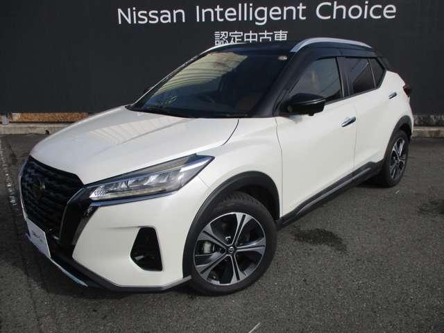 キックス １．２　Ｘ　ツートーン　インテリアエディション　（ｅ－ＰＯＷＥＲ）　アラウンドビューモニター・ドライブレコー　エマージェンシーＢ　セキュリティ　アラウンドモニター　Ｒカメラ　ＬＥＤ　エアコン　ドラレコ　スマートキー　ＥＴＣ　メモリーナビ　サイドエアバック　ＡＷ　キーレス　ワンセグＴＶ　ナビＴＶ　ＡＢＳ（43枚目）