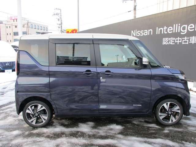 ルークス 660 ハイウェイスターGターボ プロパイロット エディショ アラウンドビューモニター・ドライブレコー W電動ドア キーレスエントリー 衝突被害軽減ブレ-キ LEDランプ アイドリングSTOP カーテンエアバッグ 寒冷地仕 運転席エアバッグ インテリジェントキー(51枚目)