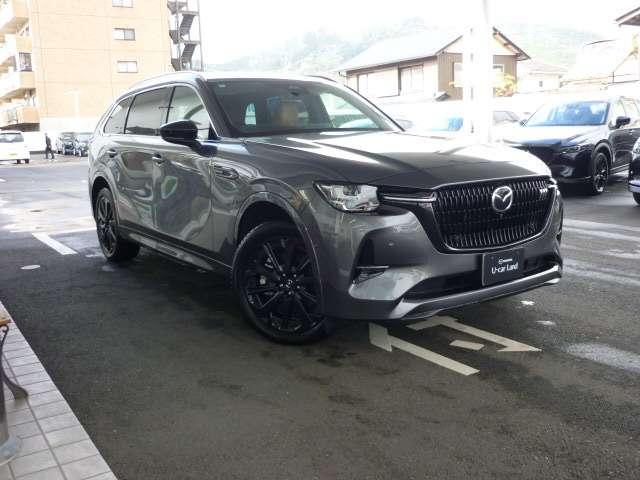 CX-80 3.3 XDハイブリッド プレミアム スポーツ ディーゼルタ 弊社新車試乗車UP AWD(3枚目)